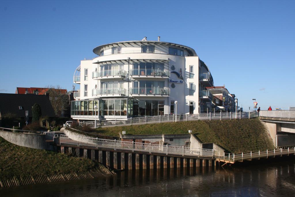 Nordseehotel Benser Hof Am Hafen بينسيرسيال المظهر الخارجي الصورة