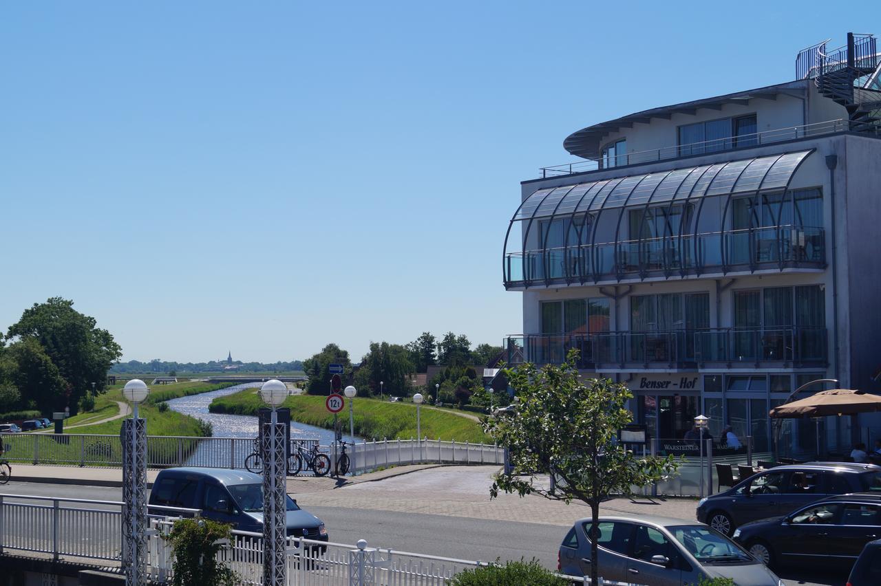 Nordseehotel Benser Hof Am Hafen بينسيرسيال المظهر الخارجي الصورة